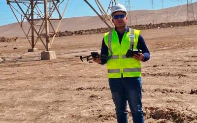 Apola Power inspección con drones torres eléctricas Antofagasta Chile