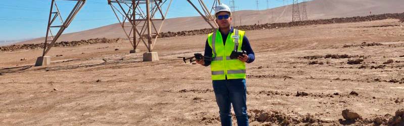 Apola Power inspección con drones torres eléctricas Antofagasta Chile